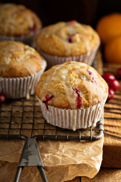 istock Orange and cranberry muffins 862868172