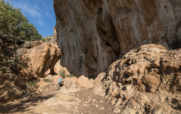 istock Hiking Skilolakkos Gorge, Crete. 862932002