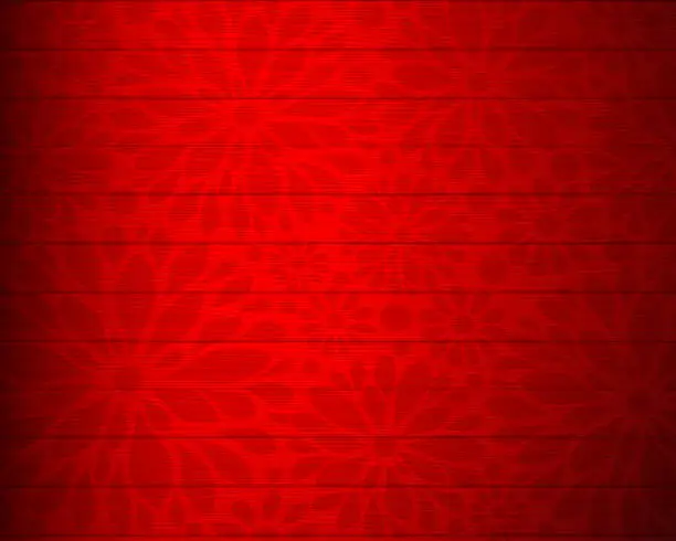 Vector illustration of Red Background