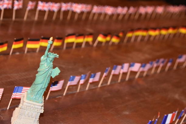 istock Statue of Liberty  and the world 863019612