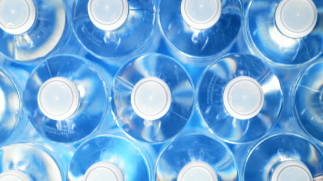Dolly Shot Plastic Bottles For Recycling And Energy Saving