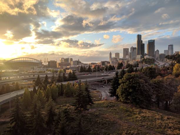 istock Seattle skyline from Jose Rizal Bridge 863032920