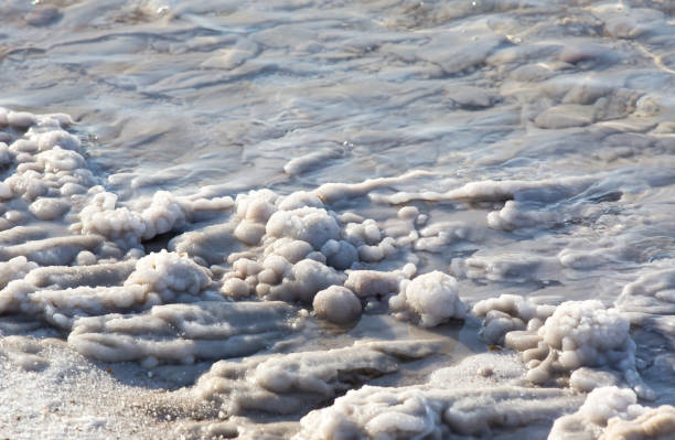 istock Dead Sea salt deposits stones 863093354