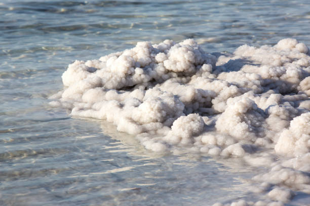 istock Dead Sea salt deposits stones 863093362