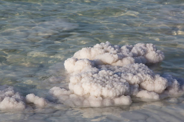 istock Dead Sea salt deposits stones 863093448