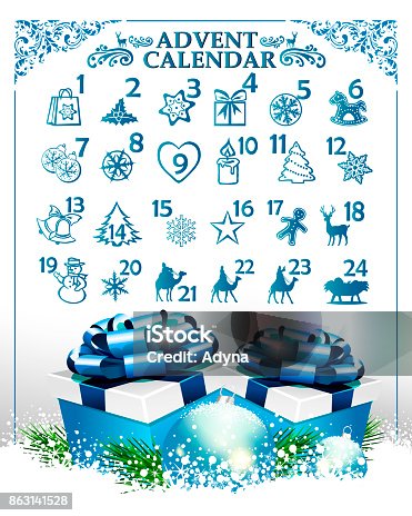 istock Advent Calendar 863141528