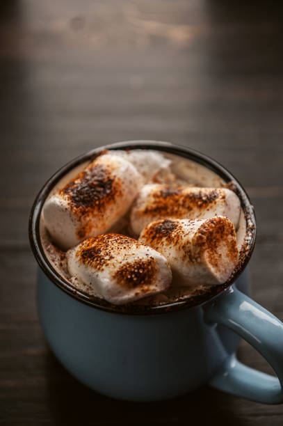 istock a mug of hot chocolate with marshmallow. 863142510