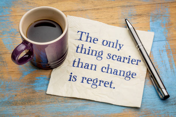 istock The only thing scarier than change is regret 863157916