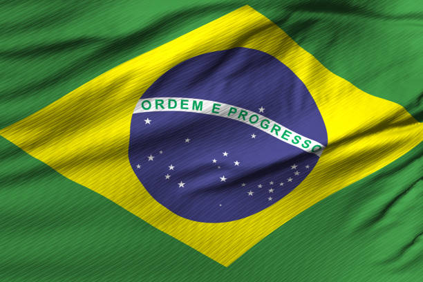 istock Flag of Brazil 863162100