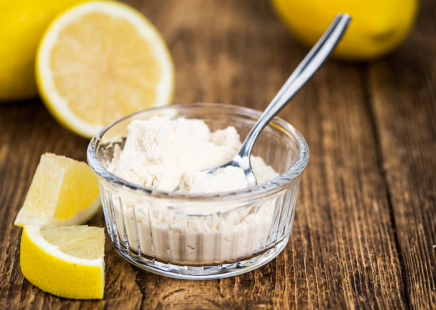 istock Portion of fresh Lemon powder (selective focus; close-up shot) 863176824