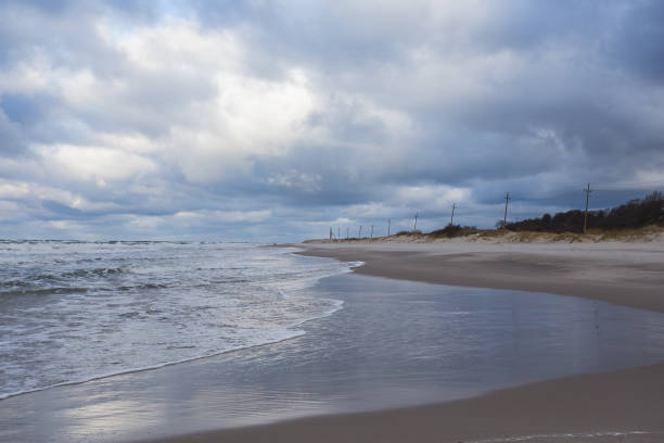 istock waves on the beach of the Baltic Sea 863199600
