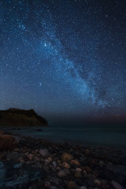 istock Stars over the sea, the Milky Way 863227874