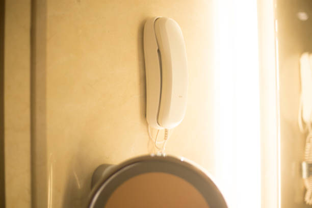 istock Luxury hotel bathroom cleaned and ready for guests to use. 863240218