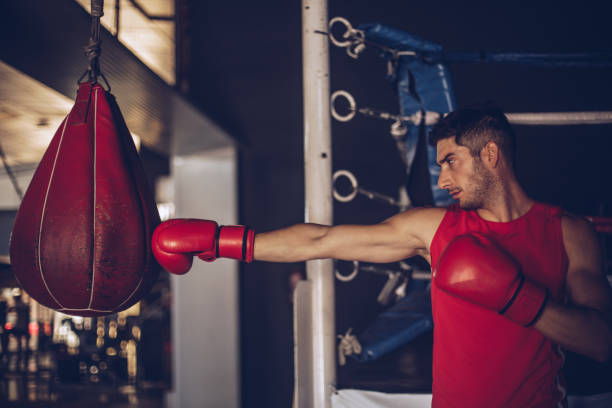 istock Man in the gym 863265402
