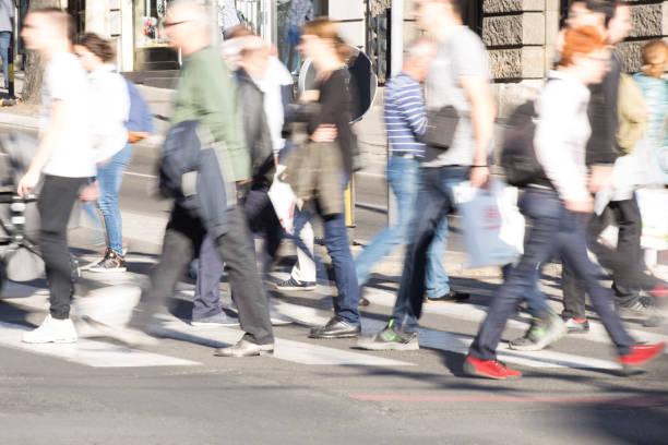 istock People crossing a street 863269966