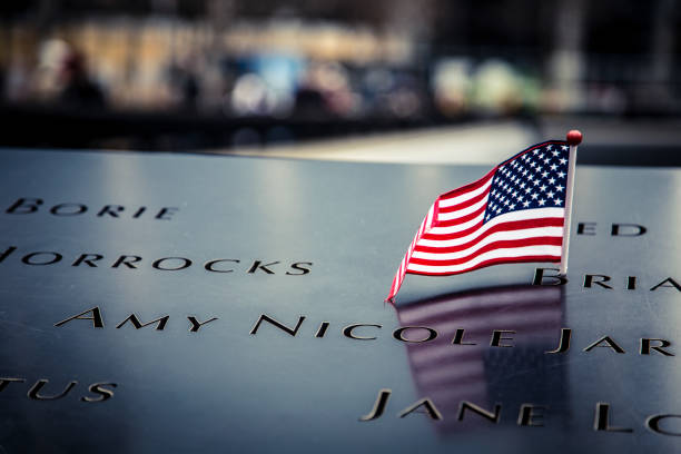Memorial 9-11 stock photo