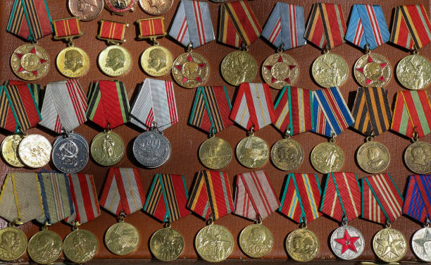 istock Veteran medals from Georgia 863314952