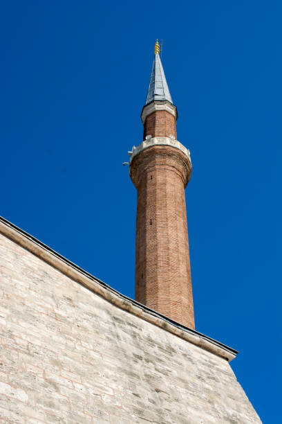 istock Minaret of Ottoman Mosques in view 863315272