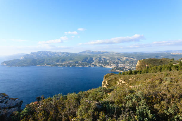 istock Cassis view from Cape Canaille top, France 863320344