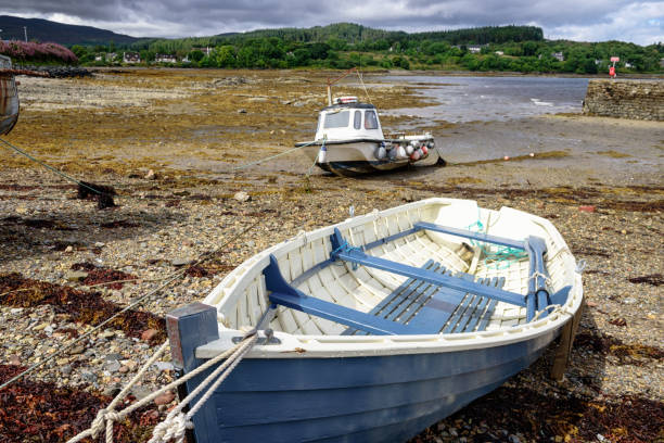 An abandoned fishing boat in Scotland