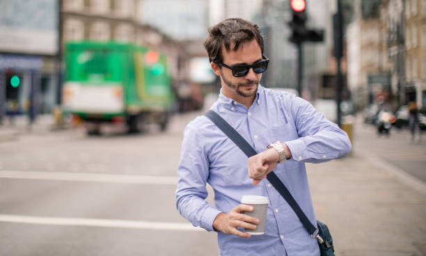 istock Busy man in London 863339660