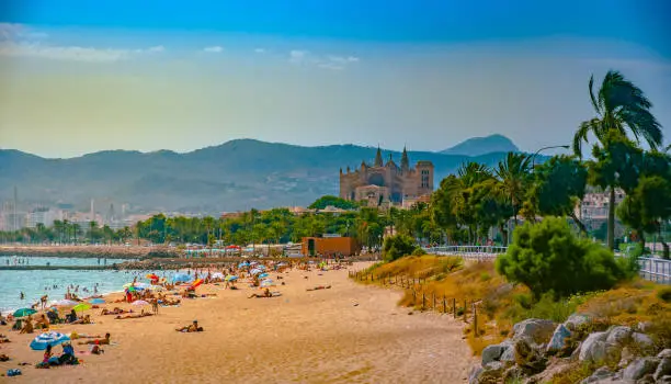 Photo of View of the beach of Palma de Mallorca