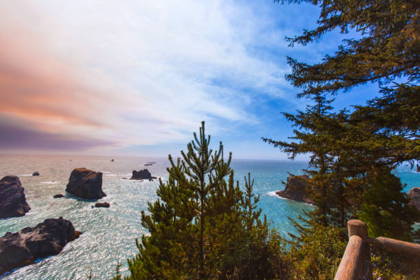 istock California coastline during a wildfire 863351082