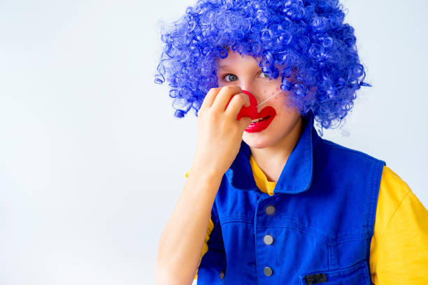 istock A portrait of a clown 863366070