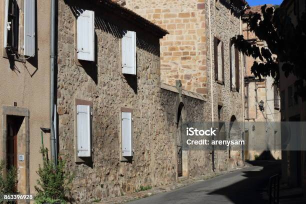 French Village Of Alet Les Bains In Aude France Stock Photo - Download Image Now - Ancient, Architecture, Aude