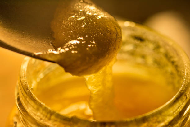 istock Raw organic royal jelly detail 863453476