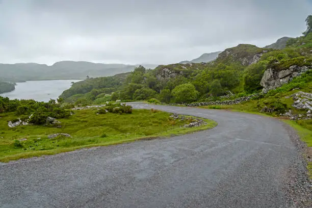 scenery and landscape you see on the route to Lochinver