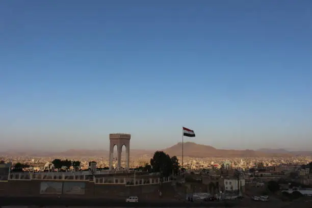 A huge and  beautiful  view for the capital city of Yemen