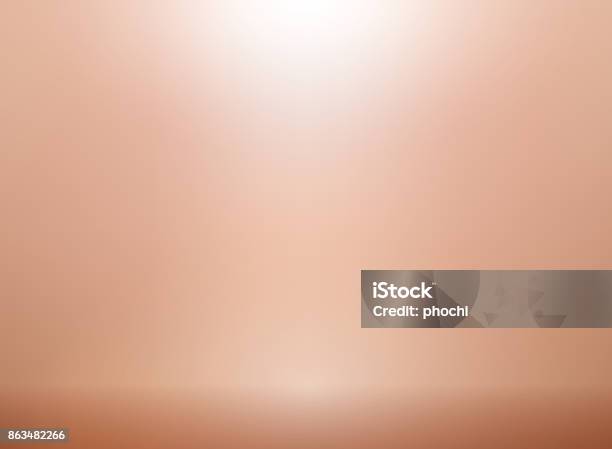 Rose Gold Vector Background With Lighting Metallic Pink Gold Backdrop For Elegant Wedding Invitation Stock Illustration - Download Image Now