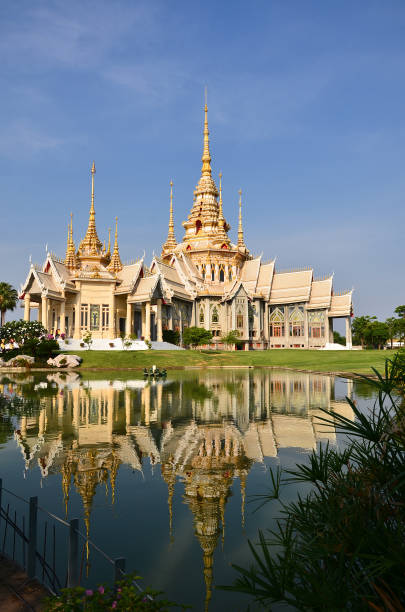 istock Thai temple in Nakhon Ratchasima or Korat, Thailand 863488374