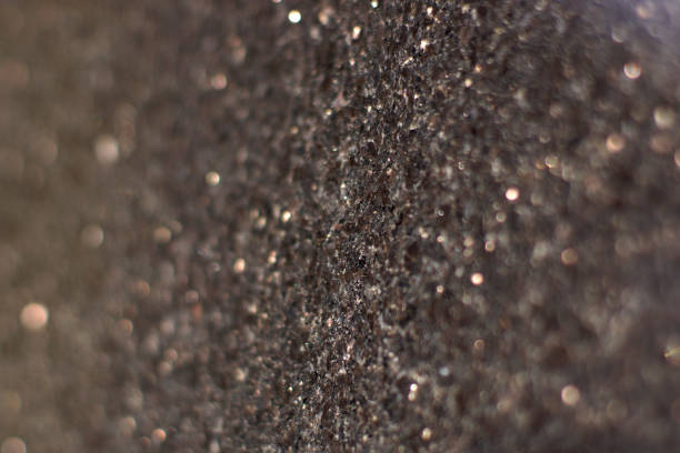 istock Natural stone Star Galaxy Black Extra, black granite, shiny particles 863492346