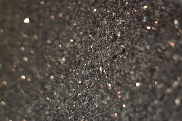 istock Natural stone Star Galaxy Black Extra, black granite, shiny particles 863492350