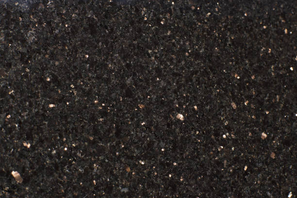 istock Natural stone Star Galaxy Black Extra, black granite, shiny particles 863492360