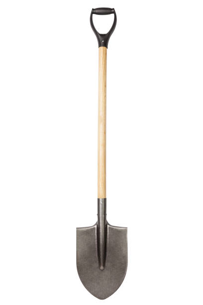 istock Shovel isolated on white background 863505260