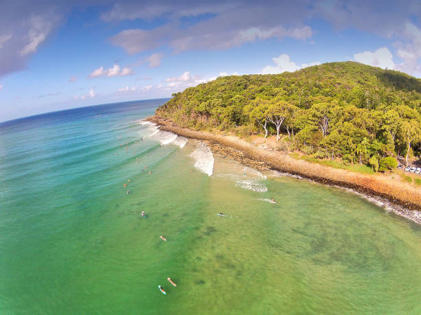 istock Aerial Noosa Australia Surfing 863520382