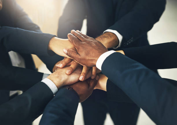istock Teamwork is the glue that holds a business together 863583994