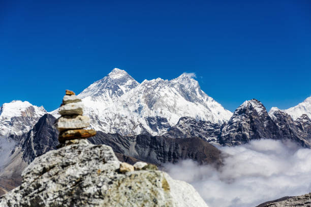 istock Snowy mountains of the Himalayas 863587014