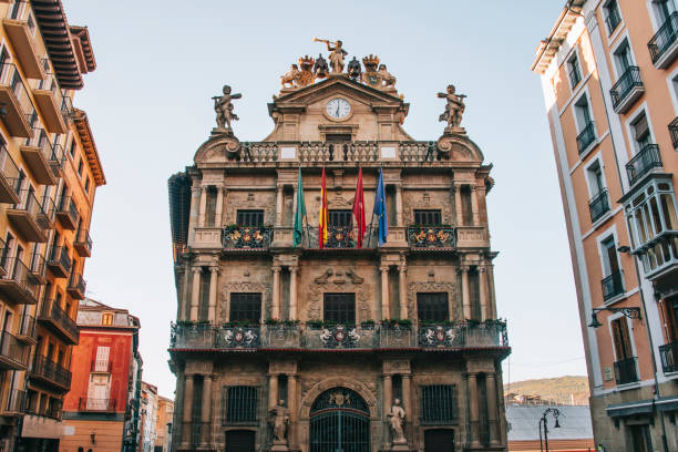 istock Pamplona City hall 863592156