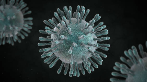 3D illustration of MERS  virus 3D generated close up of MERS  virus middle east respiratory syndrome stock pictures, royalty-free photos & images