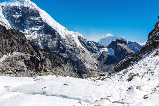 istock Snowy mountains of the Himalayas 863599588