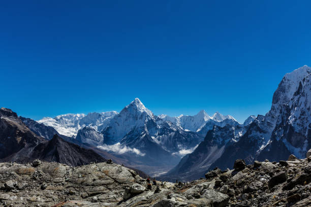 istock Snowy mountains of the Himalayas 863599642