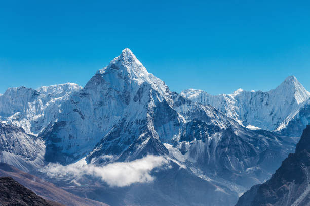 istock Snowy mountains of the Himalayas 863605378