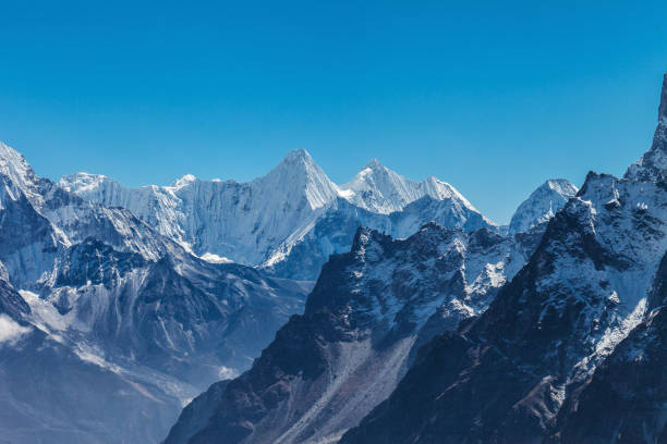 istock Snowy mountains of the Himalayas 863607412