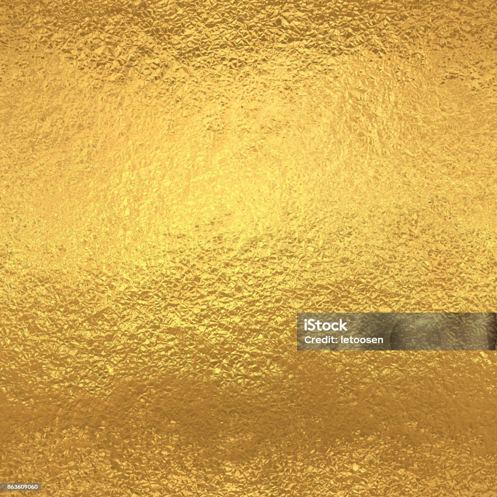 Gold seamless texture background Gold - Metal Stock Photo