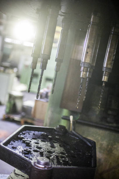 istock Cutters for metal and drill set the machine tool 863613620