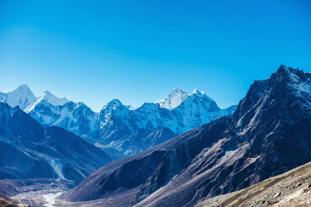 istock Snowy mountains of the Himalayas 863618168